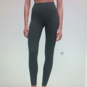 High-Waisted Black Leggings